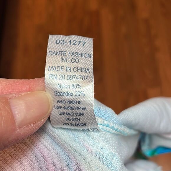 Vintage Halter Swimsuit, 1 piece swim suit, Large - Picture 7 of 7